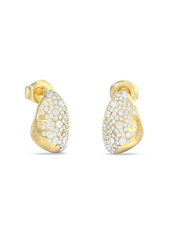 GUESS 14Mm Pebble Pave Studs